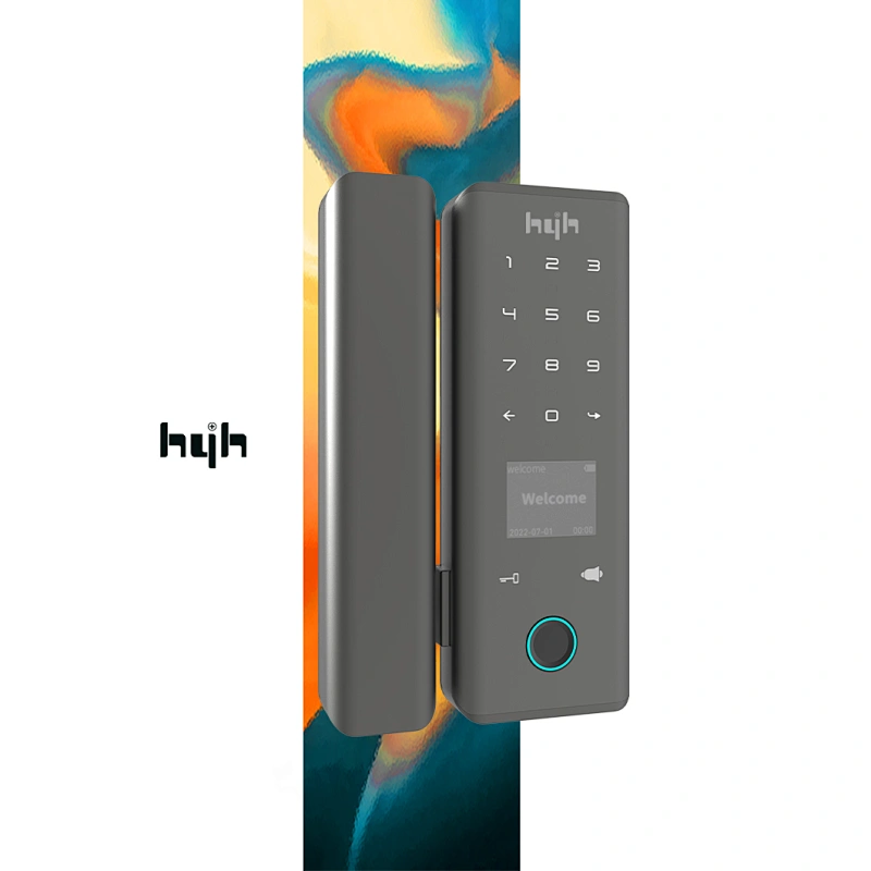 hyh Waterproof Glass Door Smart Lock for Showroom Office