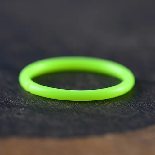 Green Acrylic Septum Rings