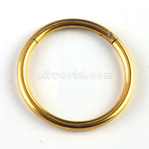 Gold Stainless Steel Septum Rings