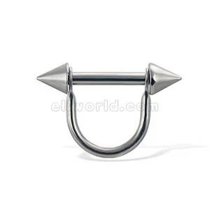 Steel Nipple Ring Jewelry