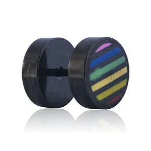 Steel  Fake Ear Plug