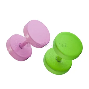 Steel  Fake Ear Plug