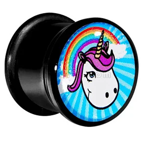 Acrylic Single flare Plugs