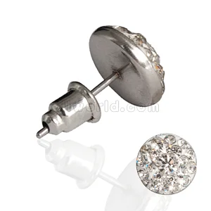 Stainless Steel Earring & fake plug