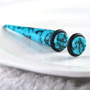 Acrylic Straight Fake Earring