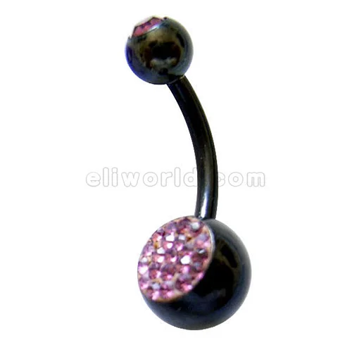 Fashion  Steel Clay  Belly Ring