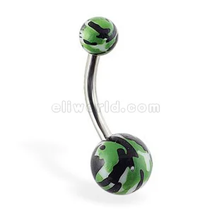 Acrylic Belly Button Ring