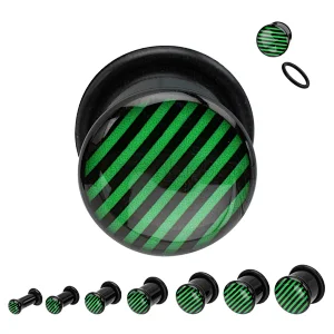 Acrylic Single flare Plugs