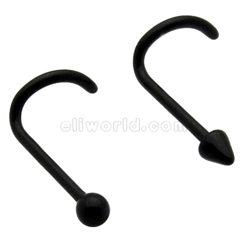 Bio Flexible Nose Studs & Screws Jewelry