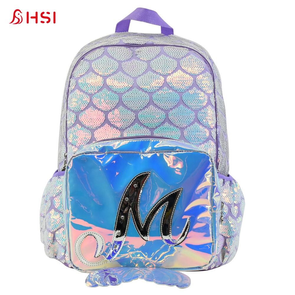 custom sequin backpack