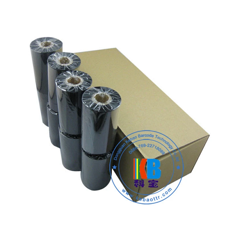 TTR thermal transfer ribbon barcode label printing label printer wax material