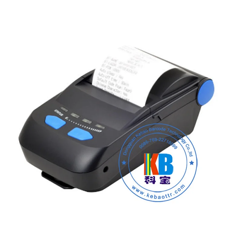 80mm receipt thermal transfer printer brand new XP-P300 portable printer