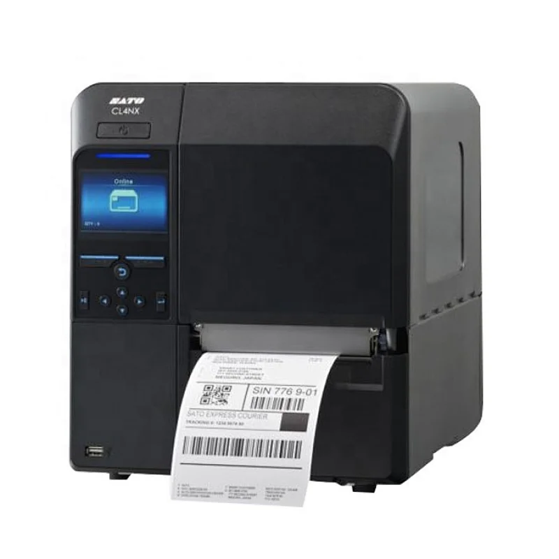CL4NX CL6NX adhesive label sticker QR barcodes Tags printing barcode label RFID printer