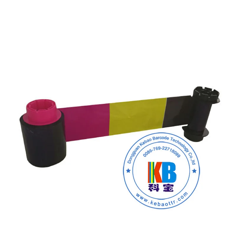 Compatible id card color ribbon PR- C201 Nisca printer id card ribbon