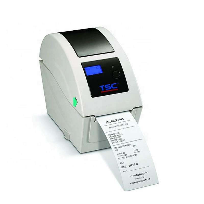 barcode printing USB direct thermal Tdp 225 hospital vinyl silicone wristband color ribbon label printer