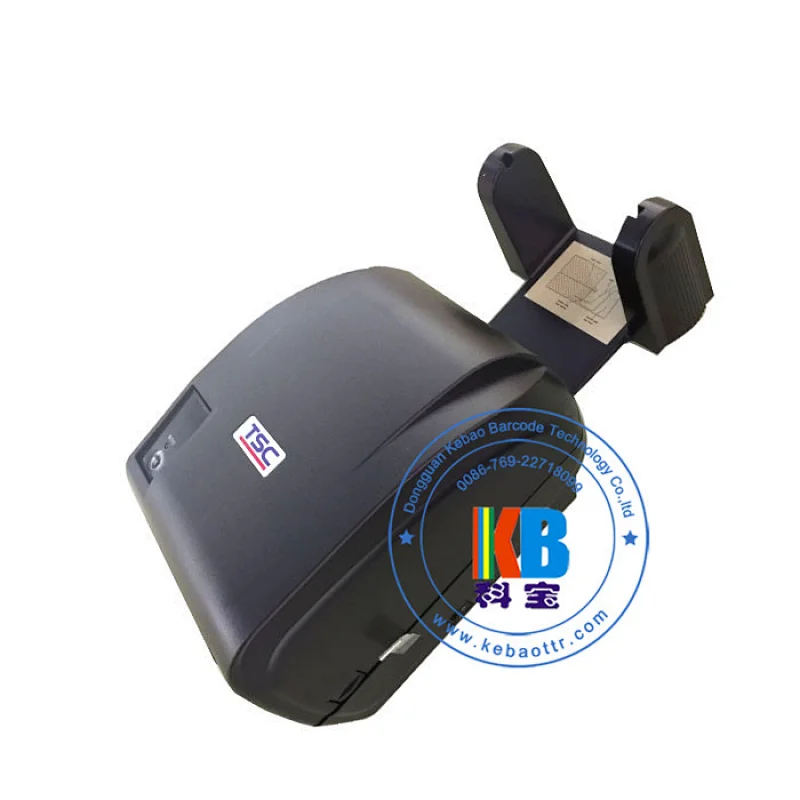 T300-A desktop mini pvc PET paper label thermal transfer printing printing barcode  plastic label printer