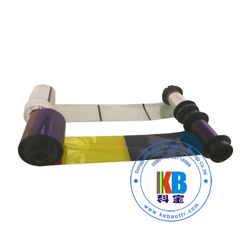 Compatible id card color ribbon PR- C201 Nisca printer id card ribbon
