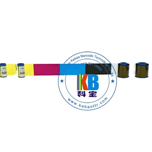 Zebra single side printer 800015-140 YMCKO ID Card Ribbon