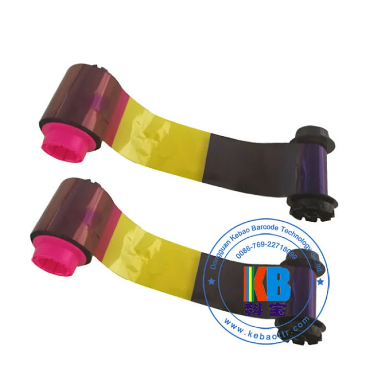 Compatible id card color ribbon PR- C201 Nisca printer id card ribbon