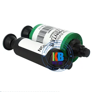 Compatible R2014 Dualys Series ID Card Printer Green Printing 1000prints pebble evoils ribbon