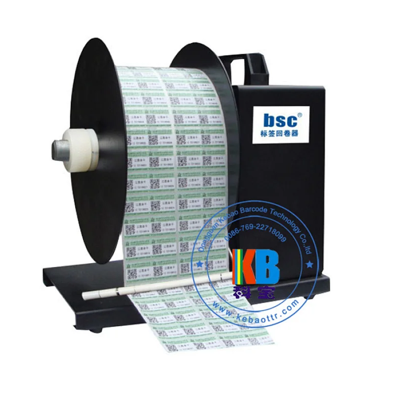 Stripper Label adhesive paper sticker rewinding printer sticker rewinder machine printer