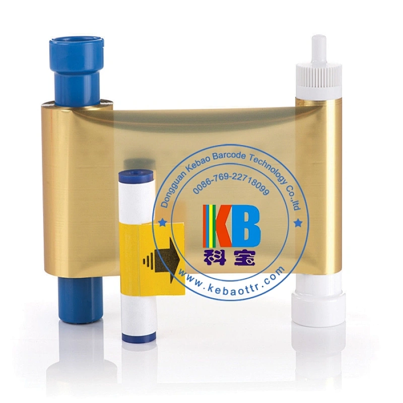 Magicard MA1000K Gold ID Card Color Ribbon for Pronto, Enduro, Rio Pro Printers 1000 Prints Ribbon