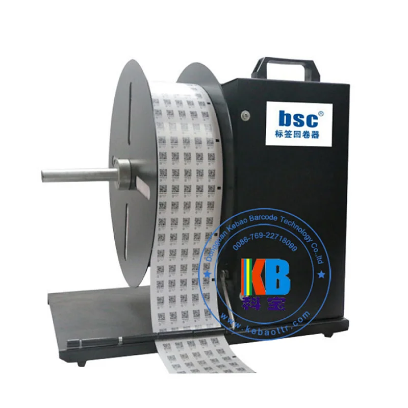 Stripper Label adhesive paper sticker rewinding printer sticker rewinder machine printer