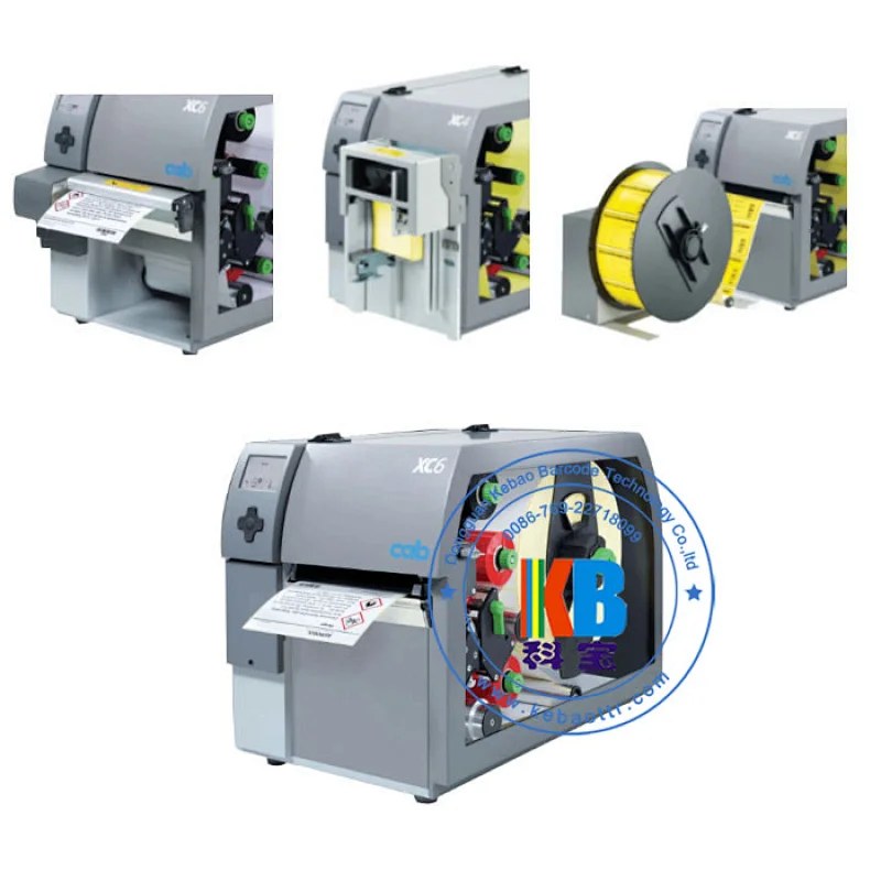 Barcode printer type two tone color thermal transfer printer