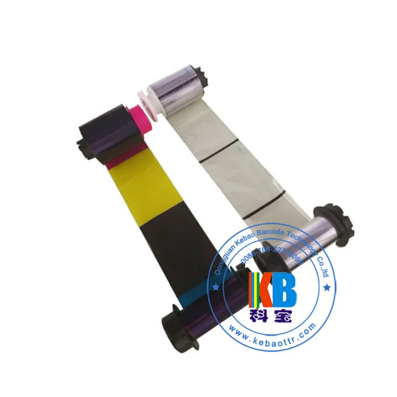 Compatible id card color ribbon PR- C201 Nisca printer id card ribbon