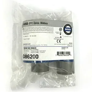 genuine ymcko full color ribbon 45200 86200 dtc4500e id card label printer id card ribbon