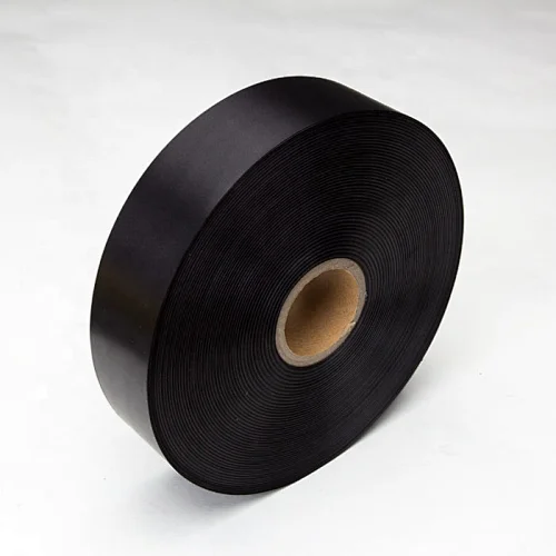 Dual single side garment care label material printed thermal garment polyester fabric clothing label