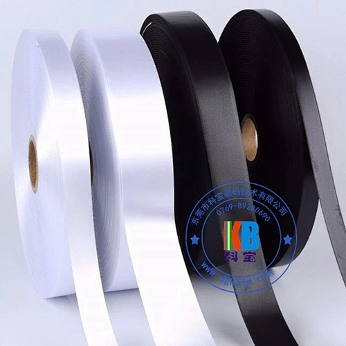 100% Polyester Washing printed garment  fabric textile satin care label roll