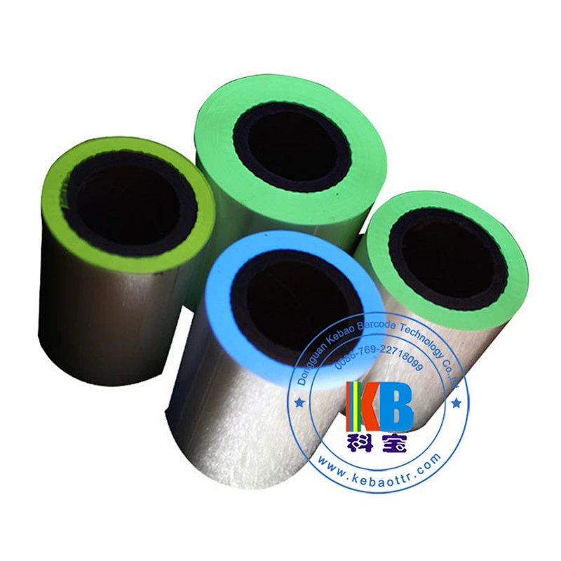 Printer UV thermal  blue green yellow red color security ribbon