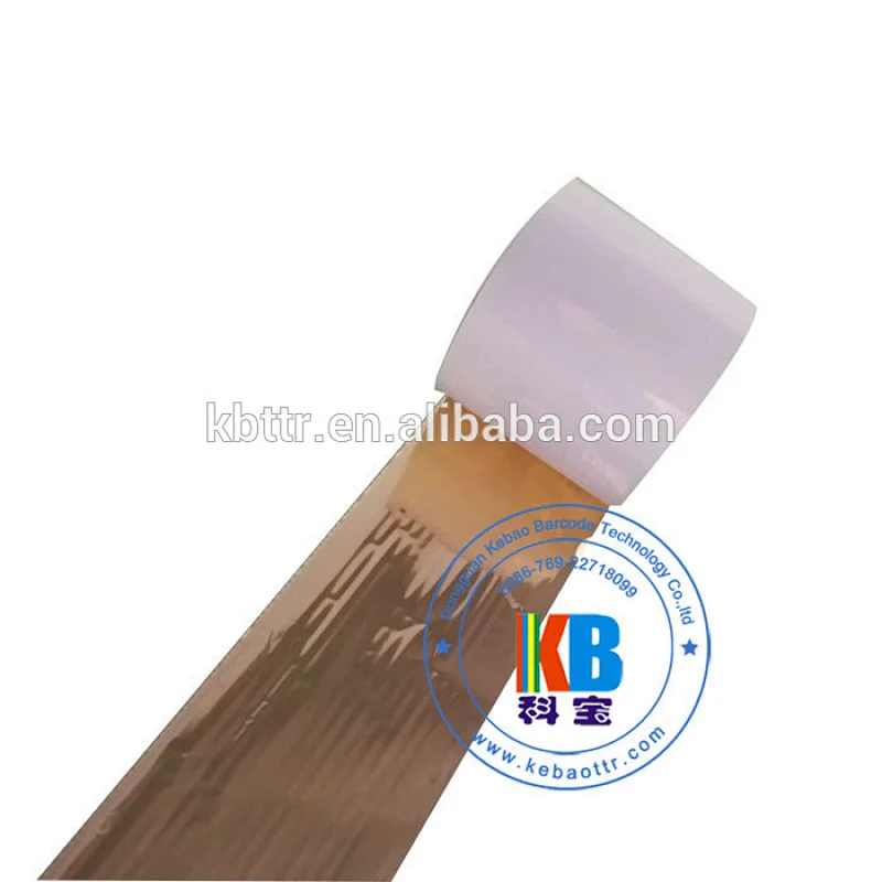 TTR thermal transfer ribbon resin bright gold barcode printer ribbon