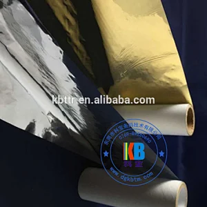 Adhesive garment polyester fabric label printing silver resin TSC color label barcode ribbon