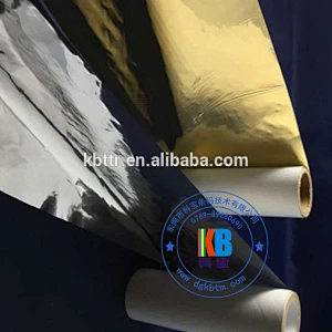 Adhesive garment polyester fabric label printing silver resin TSC color label barcode ribbon