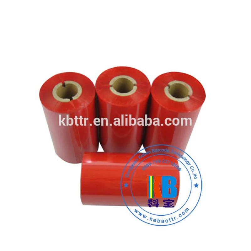 Quality raw material main resin/wax carbon apply for vary printer TTR ink ribbon