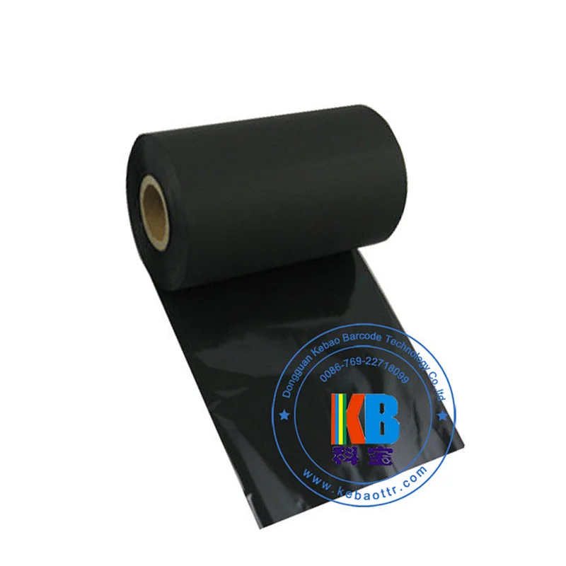 Compatible Textile Wash Care Label Thermal Transfer black Ribbon for garment label