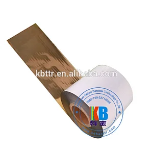 TTR thermal transfer ribbon resin bright gold barcode printer ribbon