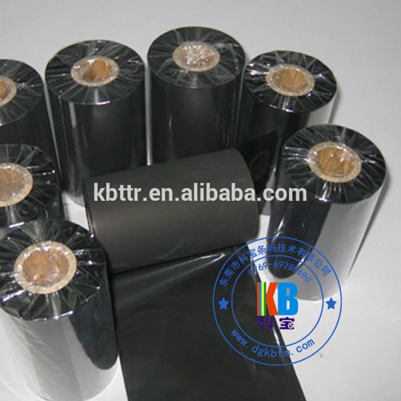 Black washable foil ribbon for zebra citizen tsc Toshiba printer