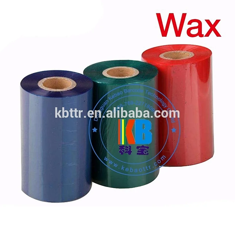Quality raw material main resin/wax carbon apply for vary printer TTR ink ribbon
