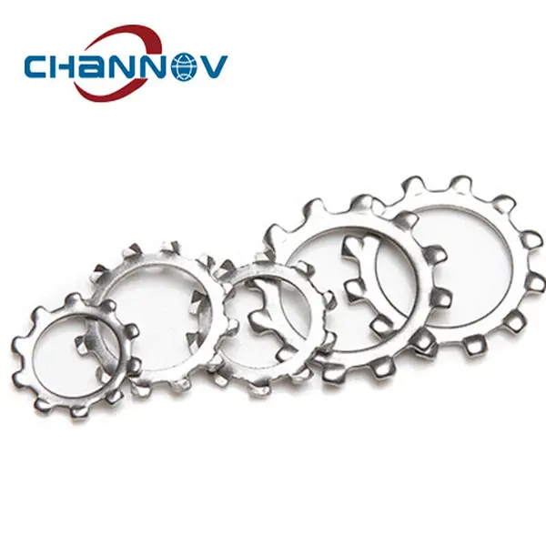 DIN 6797A SS External Tooth Washer SatinSteel Toothed Washers