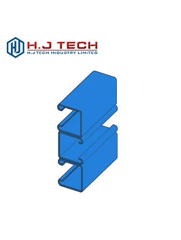 H-132-D3 Side to Opposite Side to Opposite Side Welded Channel - 3 Pieces