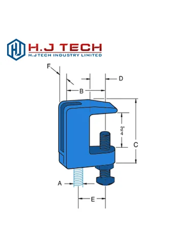 C-420 Top Beam Clamp (up to 1 3/4")