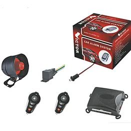 gamma car alarm with built-in shock sensor and dome light delay function
