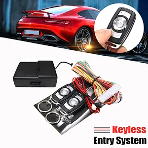 Car Keyless Entry door lock Standard remote control keyless lock Entry System with Negative power window output