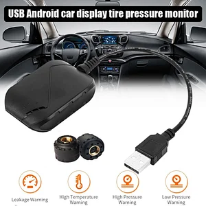Universal Tire Pressure Monitor System TPMS with internal sensor for Android car dvd fit with sedan, suv, mpv, van, Tourer