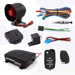 Panic/Car finder one way  ultrasonic Car alarms Usage and 12V DC Power supply Police Siren with 18 functions optional