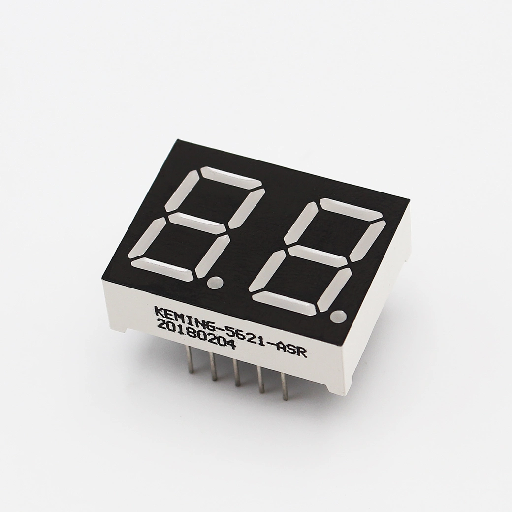 China factory 7 segment led display 2 digit 16 pins 7 segment fnd 2 ...