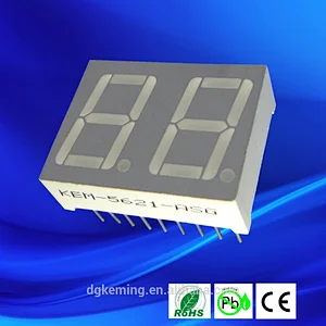 0.56 Inch red LED Number Display 5261bsr Two Digit 7 Segment LED display 2 Digit